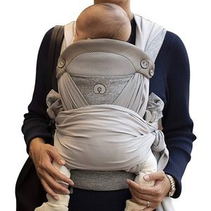 Boppy Baby Carrier - ComfyChic, Pearl Gray
